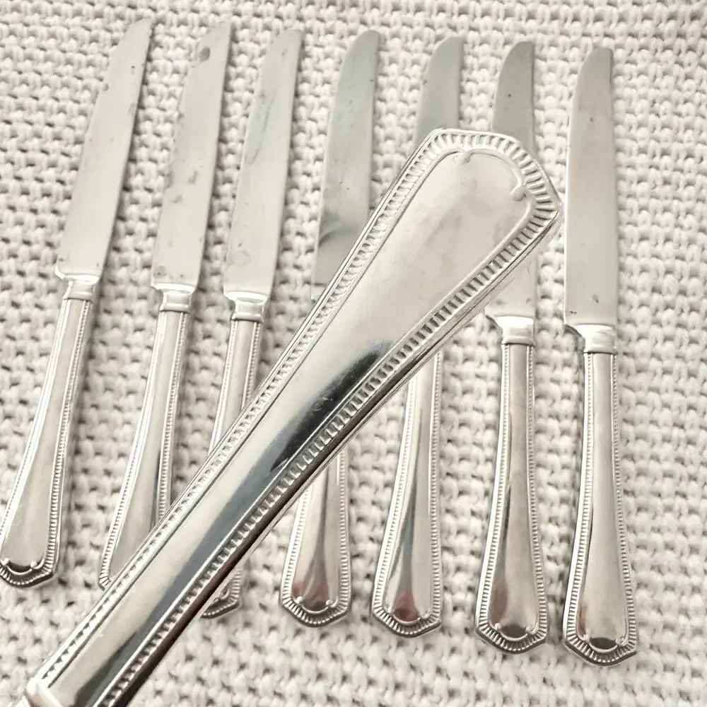 Waterford Somerset 18/10 Stainless Set 8 Dinner Forks Replacement Flatware 9.5